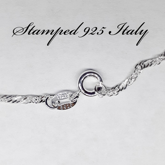 🎀925 Pink Opal Apple Pendant - Picture 3 of 6